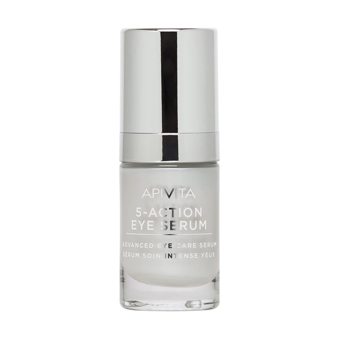Сиворотка-інтенсивний догляд для шкіри навколо очей Apivita 5-Action Eye Serum Advanced Eye Care With White Lily з білою лілією, 15 мл